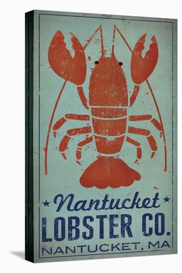 Nantucket Lobster-Ryan Fowler-Stretched Canvas