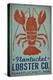 Nantucket Lobster-Ryan Fowler-Stretched Canvas