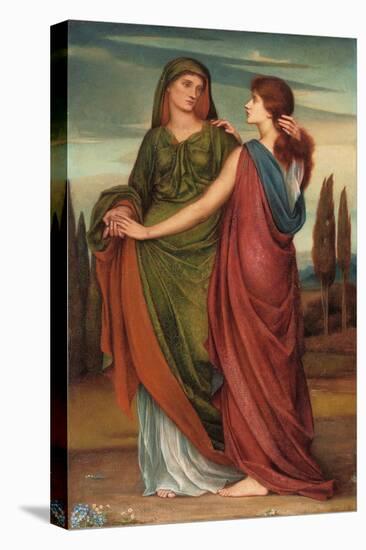Naomi and Ruth, 1887-Evelyn De Morgan-Premier Image Canvas