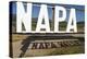 Napa Valley Sign-George Oze-Premier Image Canvas