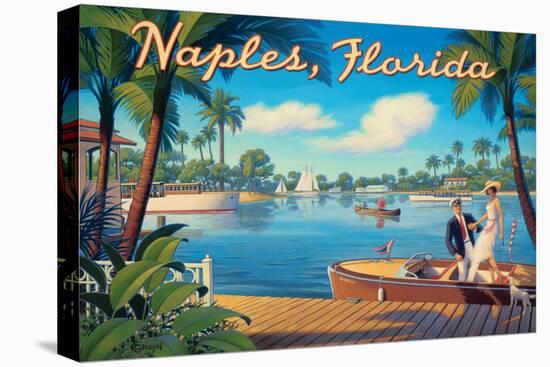 Naples Florida-Kerne Erickson-Stretched Canvas