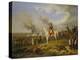 Napoleon Approaching Regensburg, 1840-Albrecht Adam-Premier Image Canvas