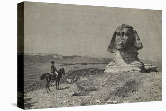 Napoleon before the Sphinx-null-Premier Image Canvas