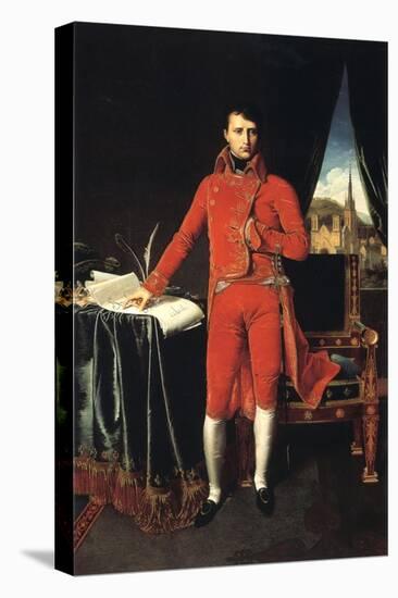 Napoleon Bonaparte as First Consul of France, 1803-1804-Jean-Auguste-Dominique Ingres-Premier Image Canvas