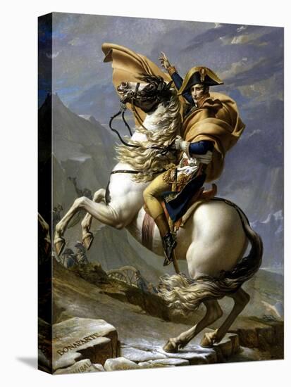 Napoleon Crossing the Alps, c.1800-Jacques-Louis David-Premier Image Canvas