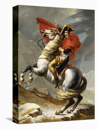 Napoleon Crossing the Grand Saint-Bernard Pass, 20 May 1800, 1802-Jacques-Louis David-Premier Image Canvas