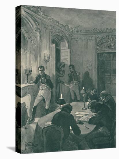 'Napoleon Dictating To His Secretaries', 1896-Unknown-Premier Image Canvas