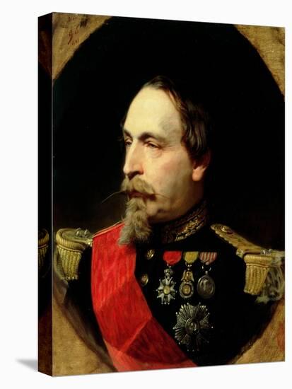 Napoleon III (1808-73) 1868-Adolphe Yvon-Premier Image Canvas