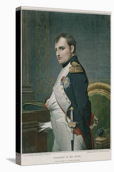 Napoleon in His Study-Hippolyte Delaroche-Premier Image Canvas