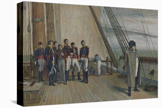 'Napoleon on Board H.M.S. Bellerophon, July, 1815', (1896)-Unknown-Premier Image Canvas