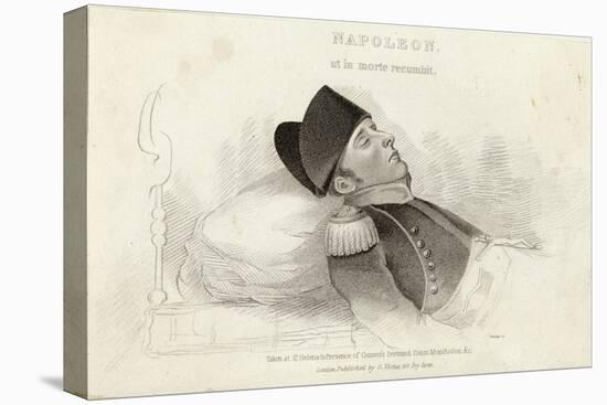 Napoleon on His Deathbed-null-Stretched Canvas