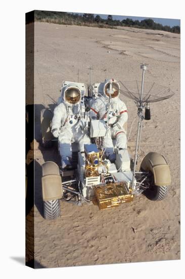 Nasa Astronauts James Irwin and David Scott Testing Lunar Vehicle for Apollo 15, Mojave Desert, 197-Ralph Morse-Premier Image Canvas