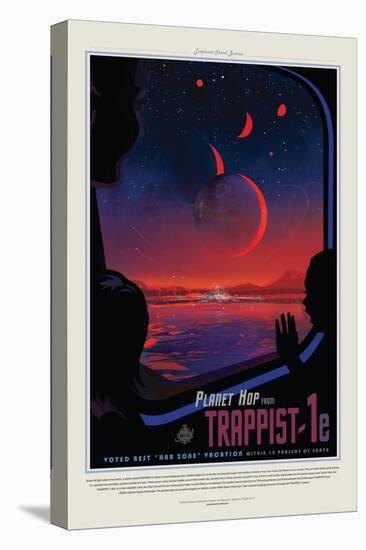 NASA/JPL: Visions Of The Future - Trappist-null-Stretched Canvas
