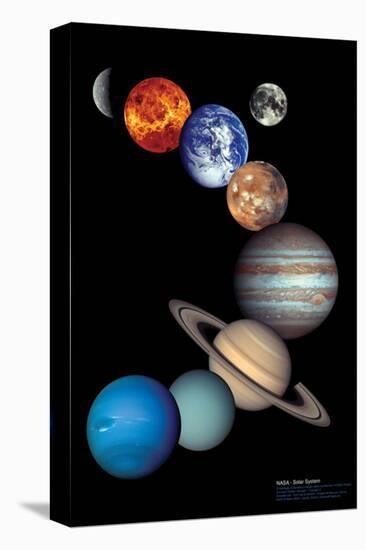 Nasa Solar System-null-Stretched Canvas