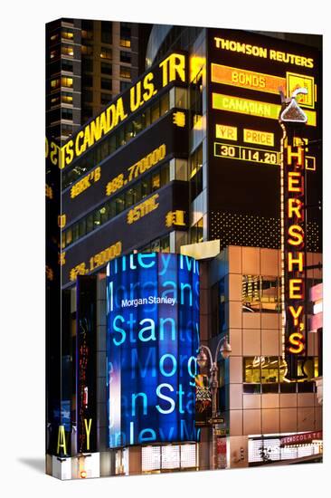 Nasdaq Marketsite - Times Square - Manhattan - New York City - United States-Philippe Hugonnard-Premier Image Canvas