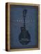 Nashville, Tennessee (Blue Mandolin)-Anderson Design Group-Stretched Canvas