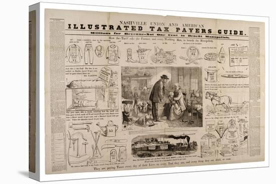 Nashville Union and American Illustrated Tax Payers Guide, C.1869-73-Frank Bellew-Premier Image Canvas