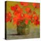 Nasturtiums I-Sheila Finch-Stretched Canvas