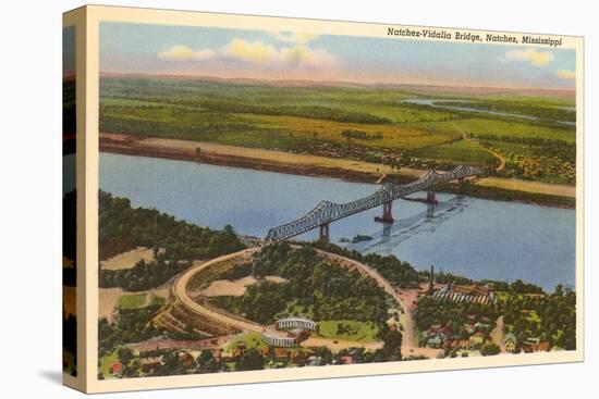 Natchez-Vidalia Bridge, Mississippi-null-Stretched Canvas