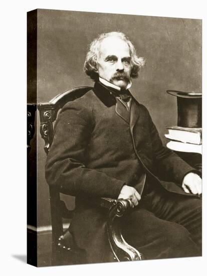 Nathaniel Hawthorne-Mathew Brady-Premier Image Canvas