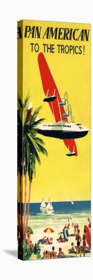 National Air and Space Museum: Pan American - To The Tropics!-null-Stretched Canvas