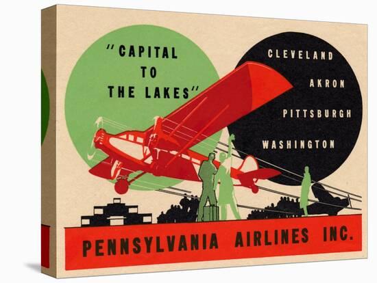 National Air and Space Museum: Pennsylvania Airlines-null-Stretched Canvas