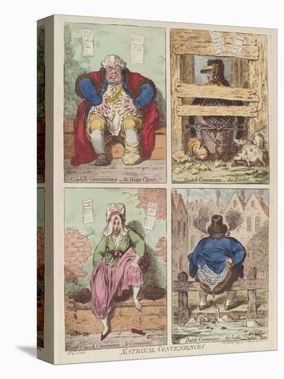 National Conveniences, 1769-James Gillray-Premier Image Canvas