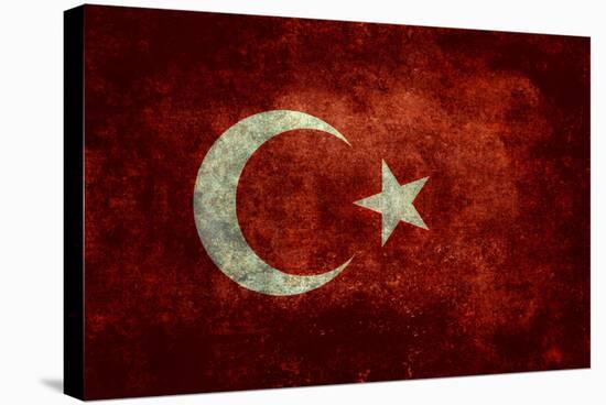 National Flag Of Turkey-Bruce stanfield-Stretched Canvas