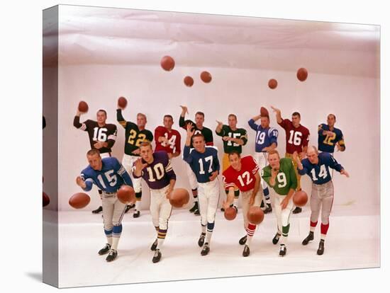 National Football Quarterbacks-Ralph Morse-Premier Image Canvas