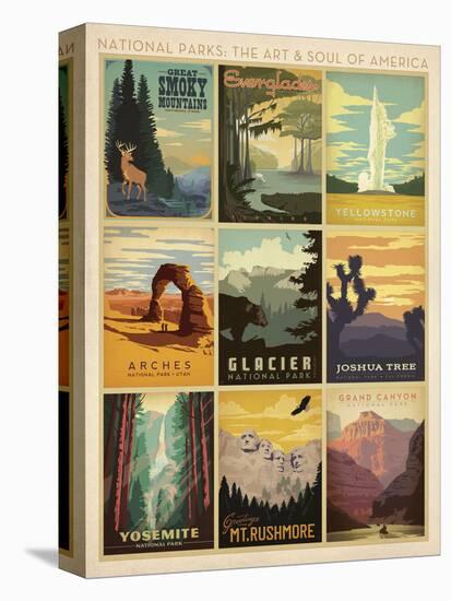 National Parks: The Art & Soul Of America-Anderson Design Group-Stretched Canvas