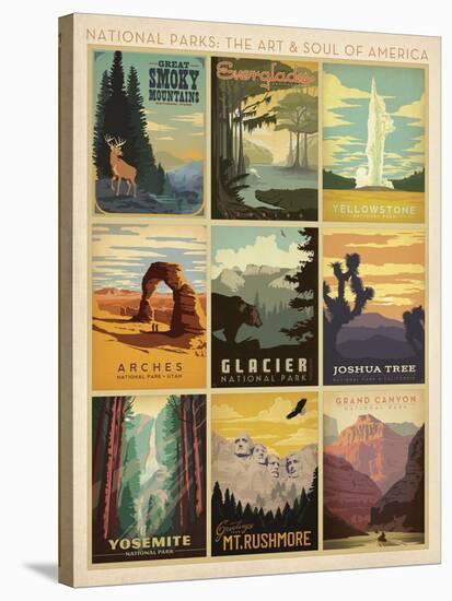 National Parks: The Art & Soul Of America-Anderson Design Group-Stretched Canvas