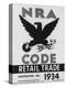 National Recovery Administration, NRA, Poster of 1934-null-Stretched Canvas