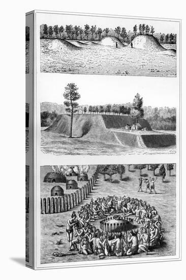 Native American Archaeological Sites, USA, 1901-null-Premier Image Canvas