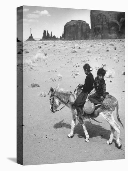 Native American Indian Children-Loomis Dean-Premier Image Canvas