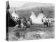 Native Americans Dance amongst Teepees-Philip Gendreau-Premier Image Canvas