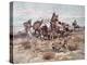 Native Americans Plains People Moving Camp, 1897-Charles Marion Russell-Premier Image Canvas