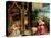 Nativity and Concert of Angels from the Isenheim Altarpiece, Central Panel-Matthias Grünewald-Premier Image Canvas