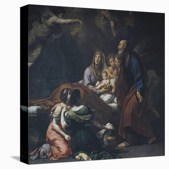 Nativity of Mary, 1709-Carlo Cignani-Premier Image Canvas