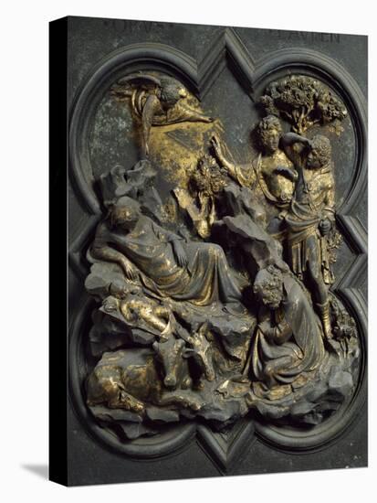 Nativity, Panel-Lorenzo Ghiberti-Premier Image Canvas