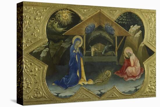Nativity, Scene from Predella of Coronation of Virgin-Lorenzo Monaco-Premier Image Canvas