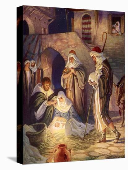 Nativity Scene-Milo Winter-Premier Image Canvas