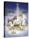 Nativity with angel-MAKIKO-Premier Image Canvas