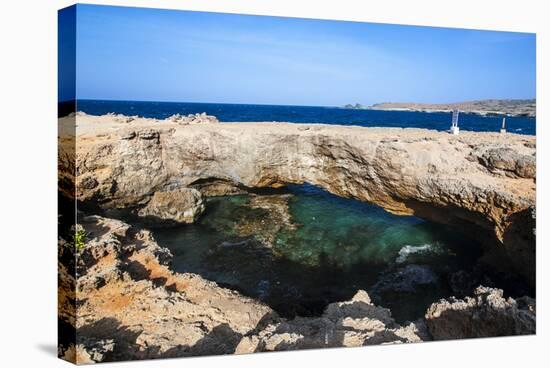 Natural Bridge, Aruba, ABC Islands, Netherland Antilles, Caribbean, Central America-Michael Runkel-Premier Image Canvas