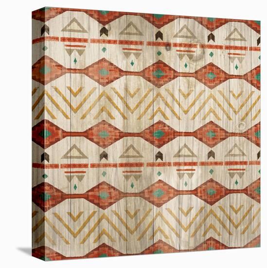 Natural History Lodge Southwest Pattern VII-Wild Apple Portfolio-Stretched Canvas