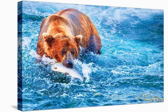 Natural Splendors Alaska III-null-Stretched Canvas