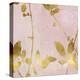 Nature Gold on Pink Blush III-Danielle Carson-Stretched Canvas