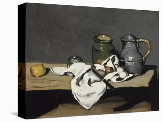 Nature morte à la bouilloire-Paul Cézanne-Premier Image Canvas