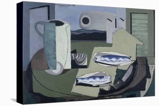 Nature morte aux poissons-Louis Marcoussis-Premier Image Canvas