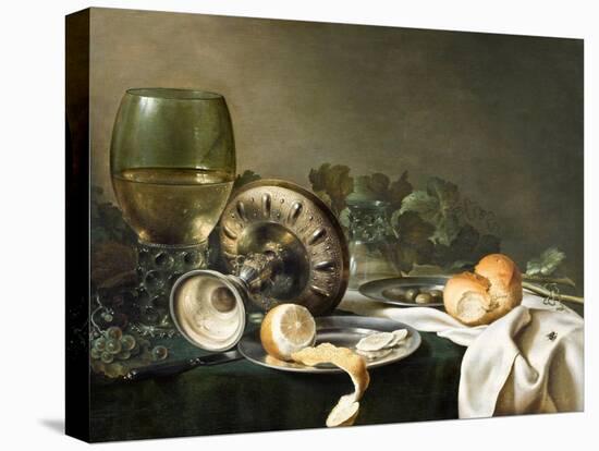 Nature Morte - Still-Life - Peinture De Willem Claesz (Claeszoon) Heda (1594-1680) - Hallwylska Mus-Willem Claesz Heda-Premier Image Canvas