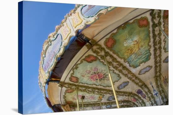 Nautical Carousel Of Saint Malo-Cora Niele-Stretched Canvas